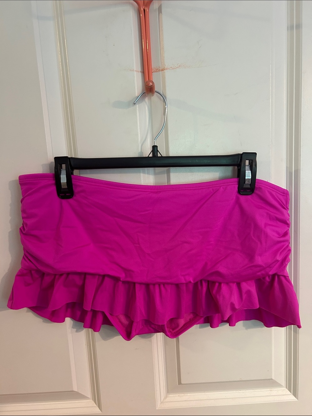 Apt. 9 Bright Pink Ruffle Mini Skirt